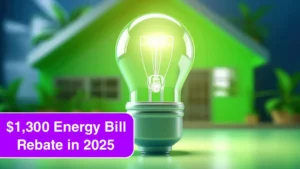 $1,300 Energy Bill Rebate in 2025: Everything You Need to Know