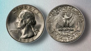 The 1984-P Clad Type 2 Washington Quarter: A $1,293 Modern Rarity