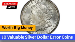 10 Most Valuable Silver Dollar Error Coins That Could Be Worth a Fortune