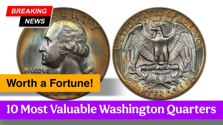 10 Most Valuable Washington Quarters Worth Big Money