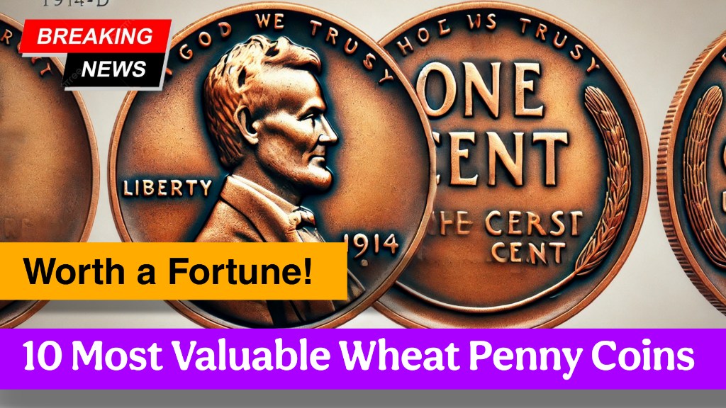 10 Most Valuable Wheat Penny Coins That Are Worth Money