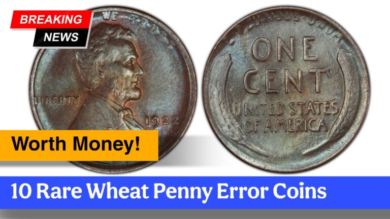 10 Rare Wheat Penny Error Coins Worth Big Money