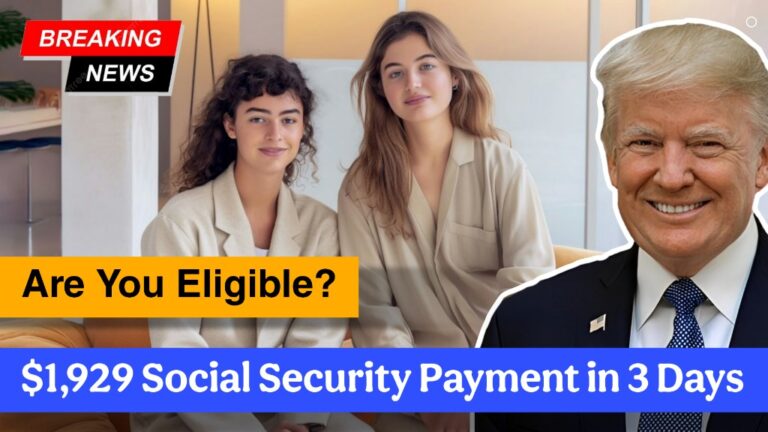 $1,929 Social Security Payment in 3 Days – Are You Eligible?