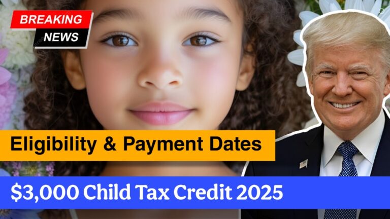 $3,000 Child Tax Credit 2025 – Eligibility & Payment Dates