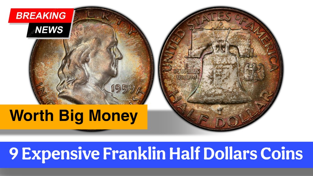 9 Most Expensive Franklin Half Dollars Coins Worth Big Money