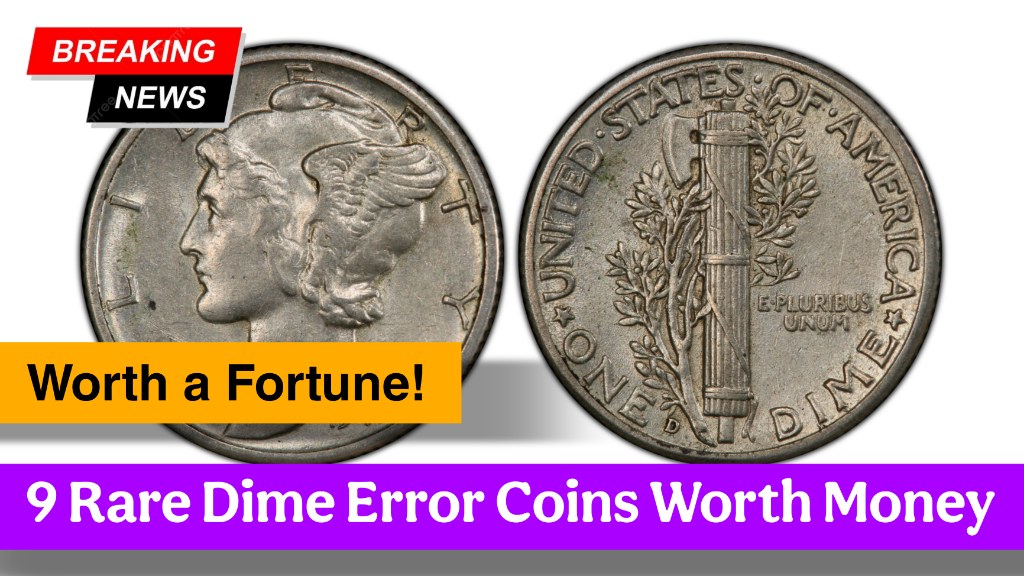 9 Rare Dime Error Coins Worth Big Money