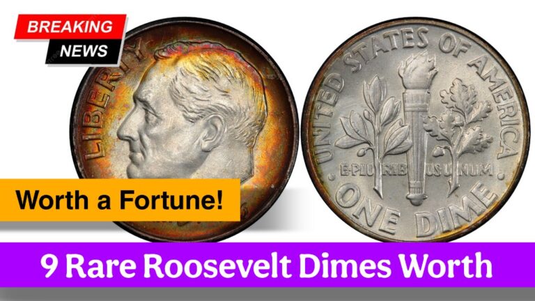 9 Rare Roosevelt Dimes Worth a Fortune!