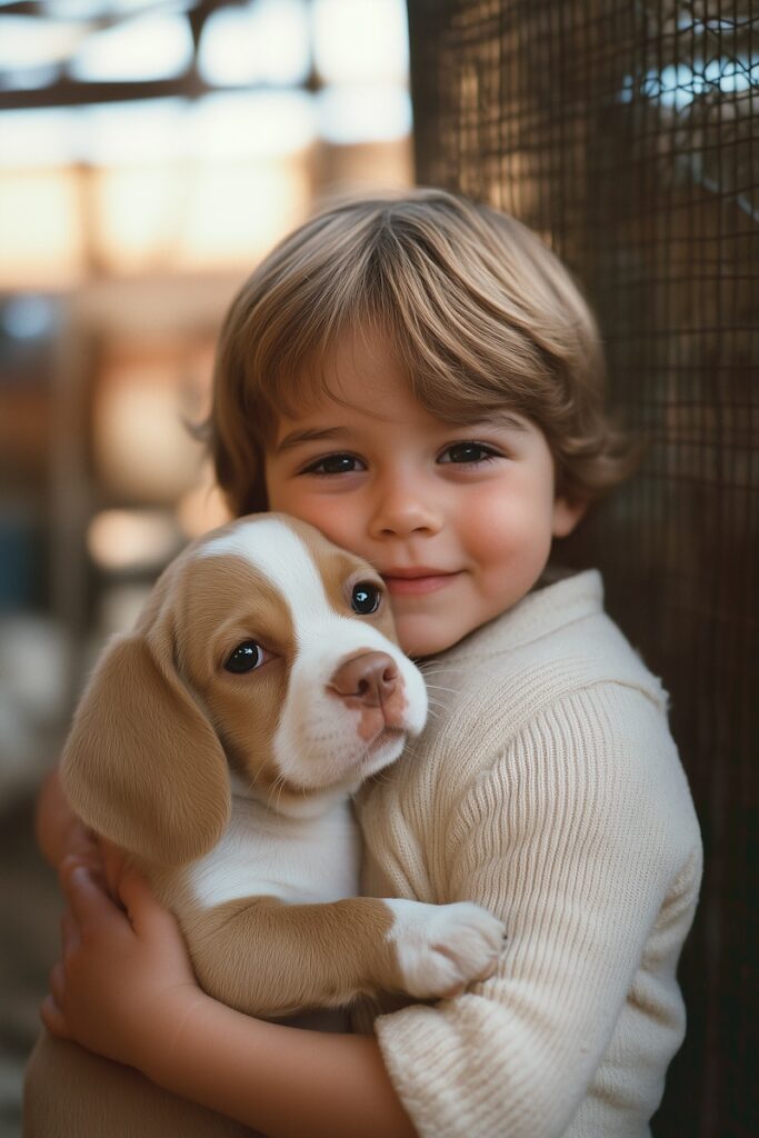 guard dog is perfect for a family with a baby