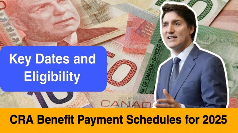 CRA Benefit Payment Schedules for 2025: Key Dates and Eligibility Explained