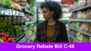 Grocery Rebate Bill C-46: Easy Help for High Food Costs