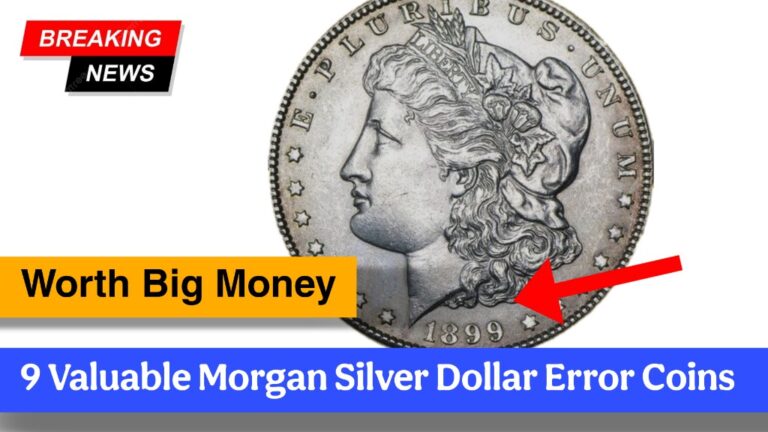 Top 9 Valuable Morgan Silver Dollar Error Coins Worth Big Money