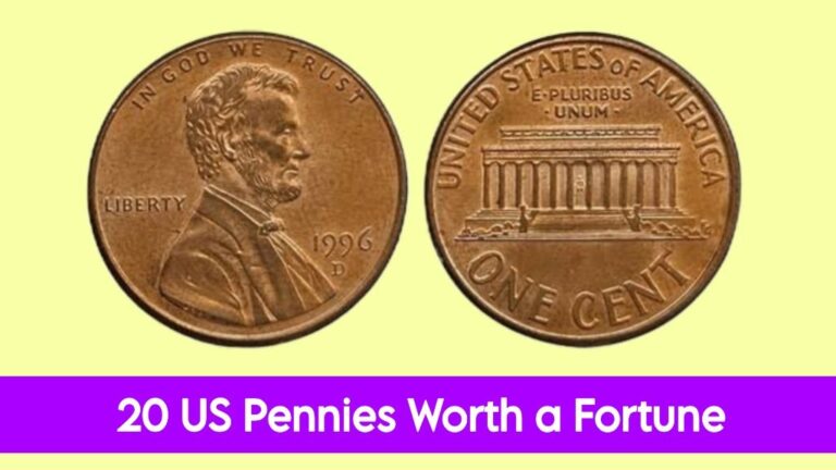 20 US Pennies Worth a Fortune — Check Your Jar Today! 8 20 US Pennies Worth a Fortune — Check Your Jar Today!