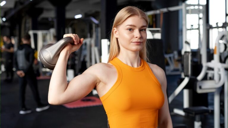 5 Kettlebell Shoulder Workout for Broad Shoulders