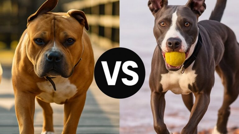 American Staffordshire Terrier vs. American Pit Bull Terrier