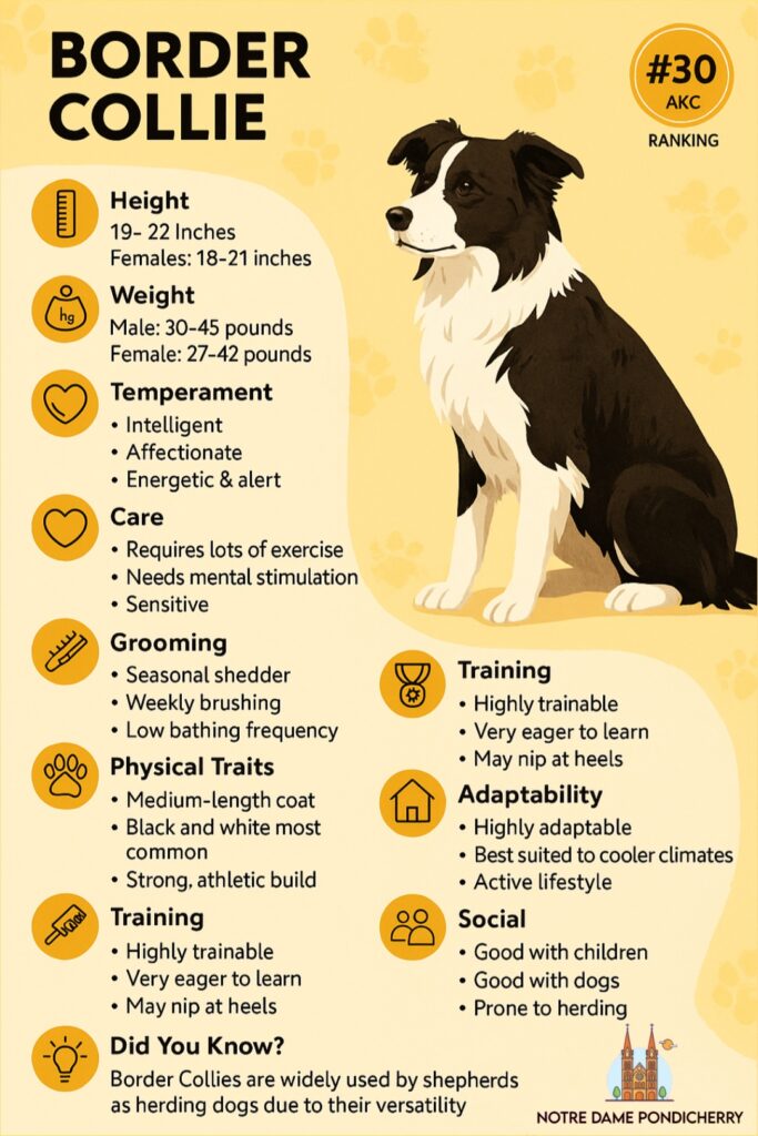 7 Best-Loved Dog Breeds in West Texas Homes 6 Border Collie Profile