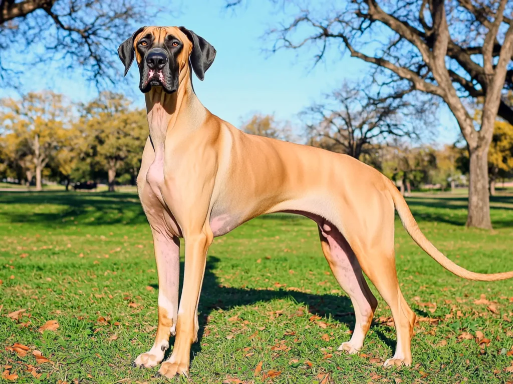 11 Giant Dog Breeds with Even Bigger Hearts 2 Standing as one of the tallest dog breeds
