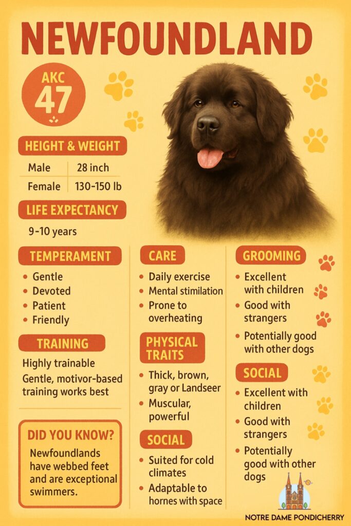 7 Big-Bodied Dog Breeds That Dominate the Canine World 8 Newfoundland Dog Profile