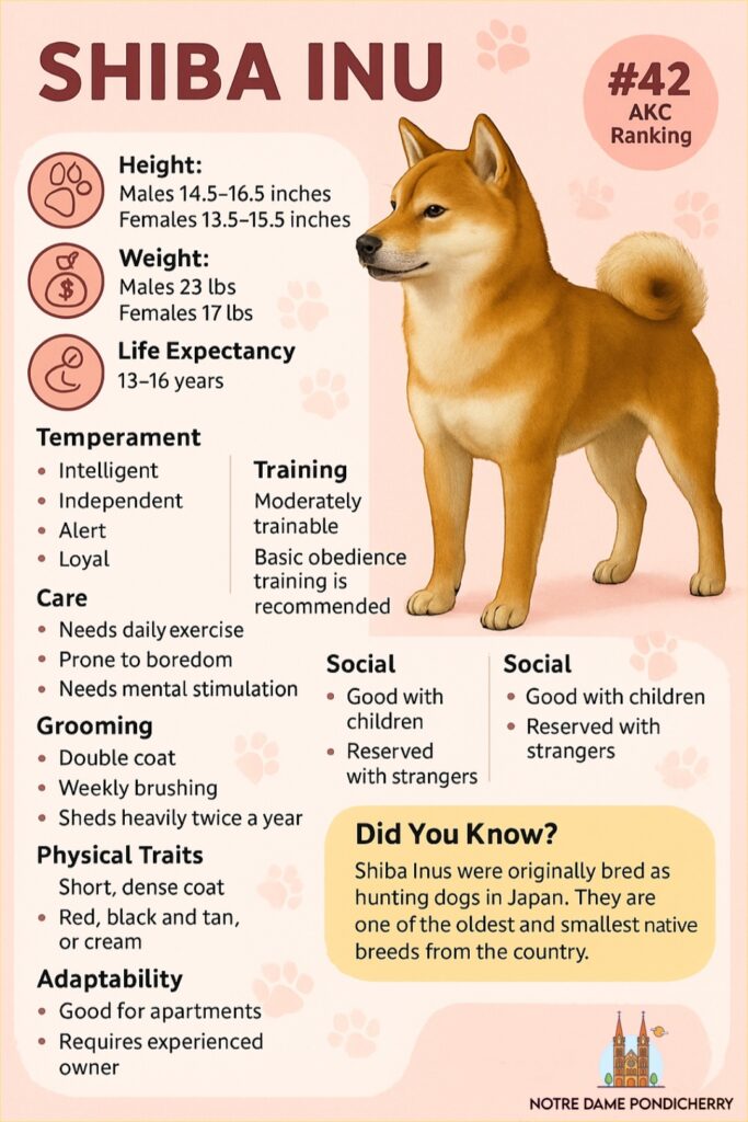 Top 5 Most Judgmental Dog Breeds With Attitude 2 Shiba Inu Dog Profile