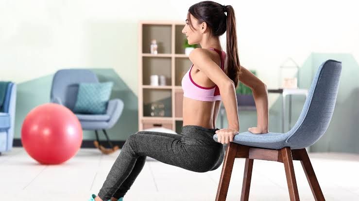 Get Fit at Home: 5 Chair Exercises for Strength and Fat Loss 2 Chair Squats