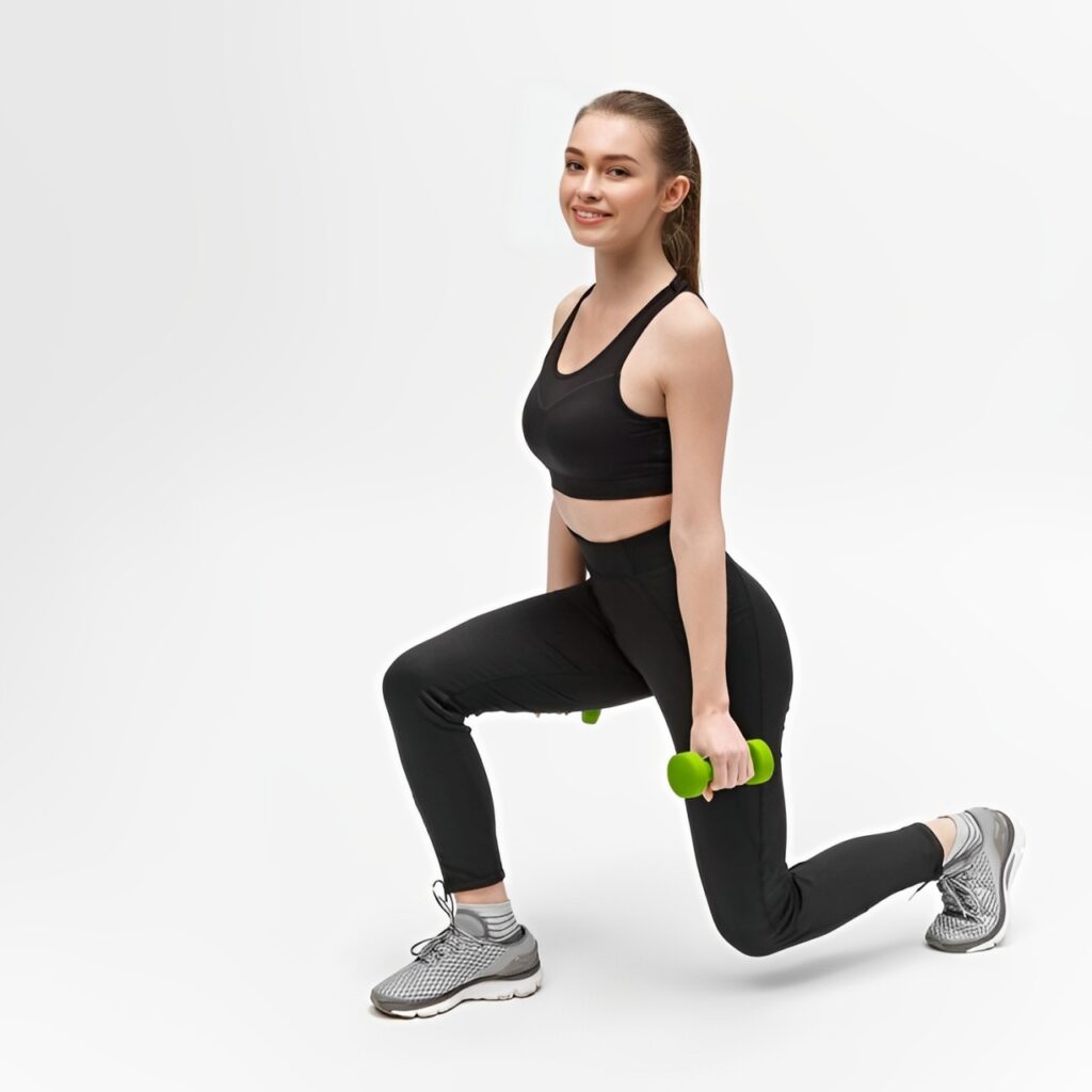 Dumbbell Lunges