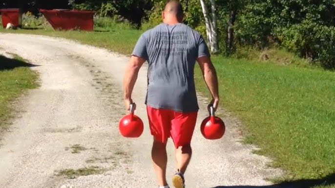 7 Best Kettlebell Workouts To Sculpt Massive Arms 7 Kettlebell Farmer’s Carry