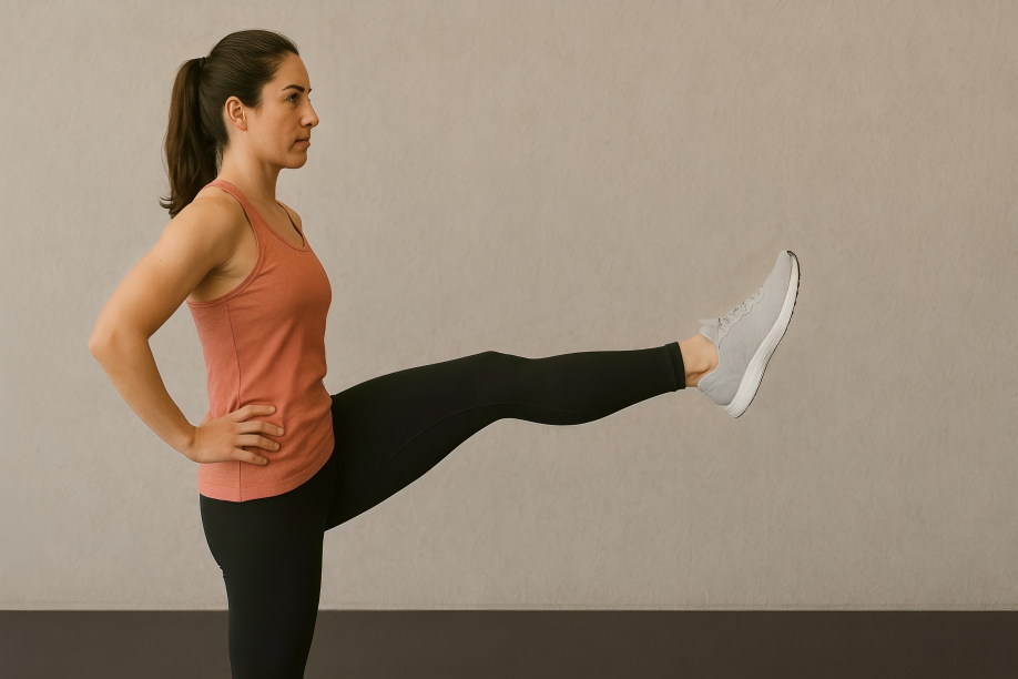 4 Hip Flexor Exercises a Trainer Always Recommends 3 Standing Leg Lifts