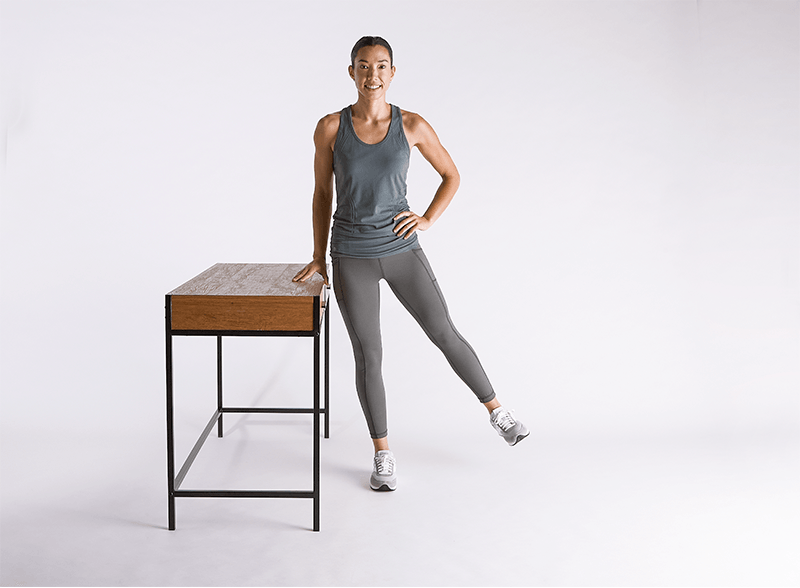 Top Core Exercises Seniors Need for a Pain-Free Life 3 Standing Side Leg Lifts