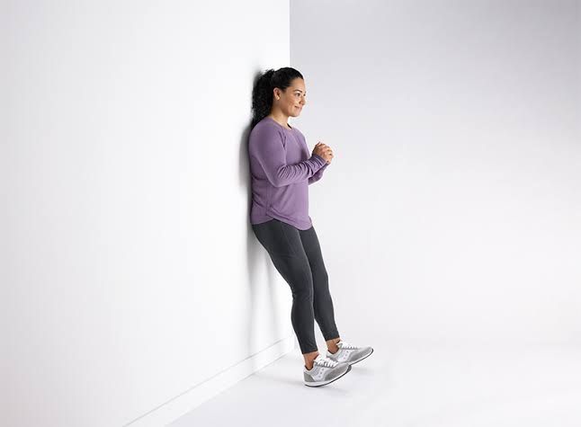 Slim Your Ankles in Just 1 Month with These 6 Body weight Moves 5 Wall Shin Raises